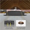 Nuwatt 4" Black Gimbal LED Recessed Lighting for Sloped Ceiling 2700K-5000K 5CCT Canless Lights, PK12 NW-P-ADJDL-4-9W-5CT-BLK-12P - alternate 3